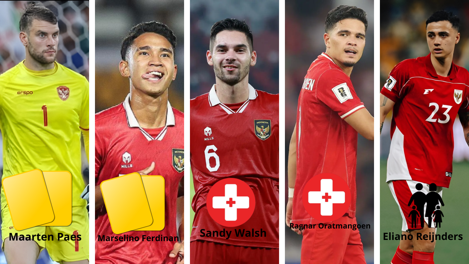 pemain Timnas Indonesia absen